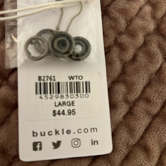 Men’s BKE long sleeve button up shirt - Picture 6 of 6